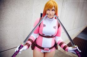 Gwenpool from Marvel Comics worn by Frax