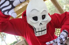 Papyrus from Undertale worn by Frax
