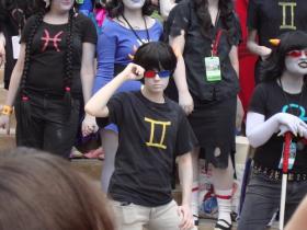 Sollux Captor from MS Paint Adventures / Homestuck worn by Kait Charinsma