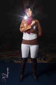 Mikasa Ackerman from Attack on Titan worn by Coffee-Cat Cosplay