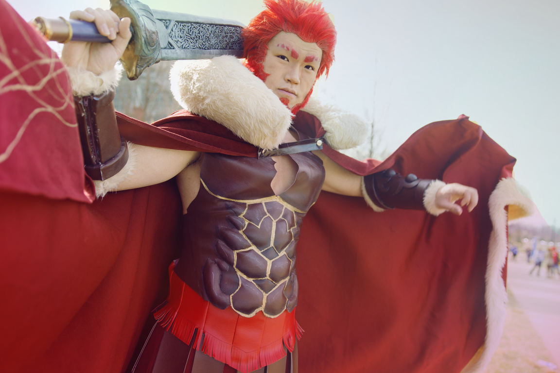 Featured image of post Rider Fate Zero Cosplay Aw look holds up this placemat to share the iskandar feels my wife
