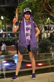 Inkling Girl from Splatoon worn by Yujin