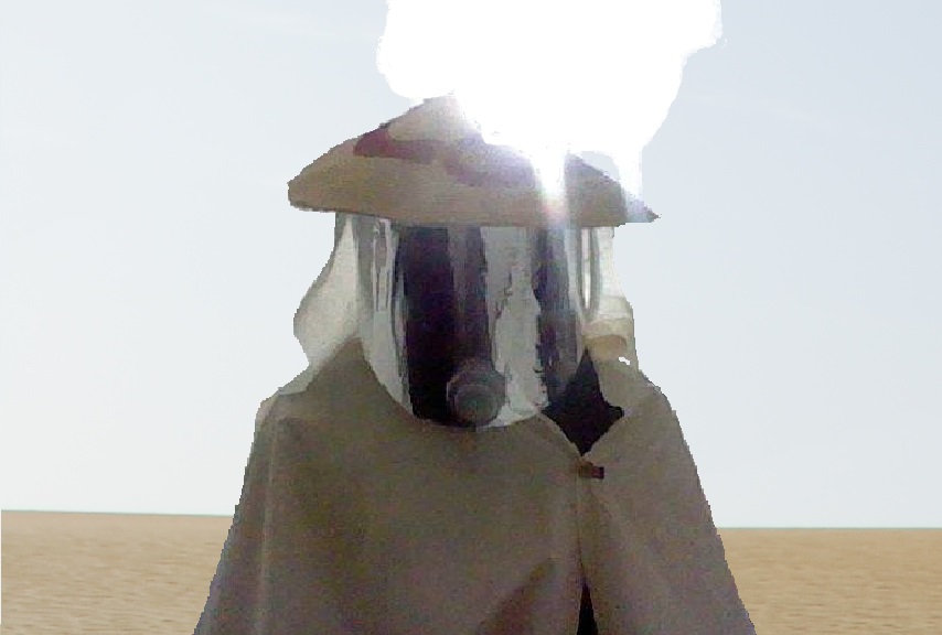 Photo of The Demon of the Desert cosplaying Desert Punk (Desert Punk) .