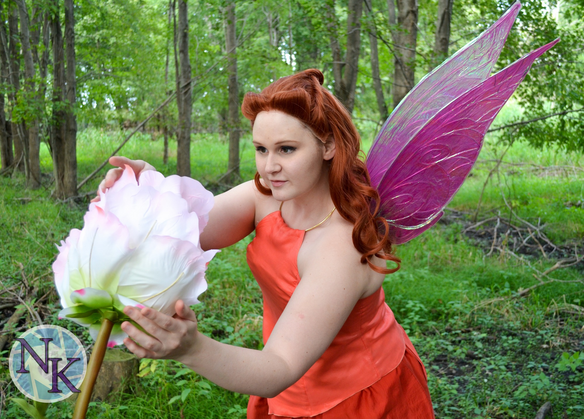 Photo of Owl Eerie cosplaying Rosetta (Disney Fairies) .