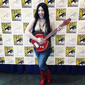 Marceline the Vampire Queen from Adventure Time with Finn and Jake worn by CakeCosplay