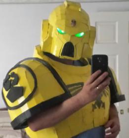 Imperial Fist from Warhammer 40,000 worn by Darieus
