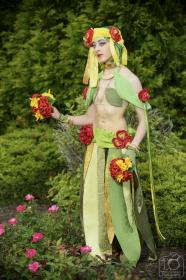 Bellossom from Pokemon worn by Back of Beyond Cosplay