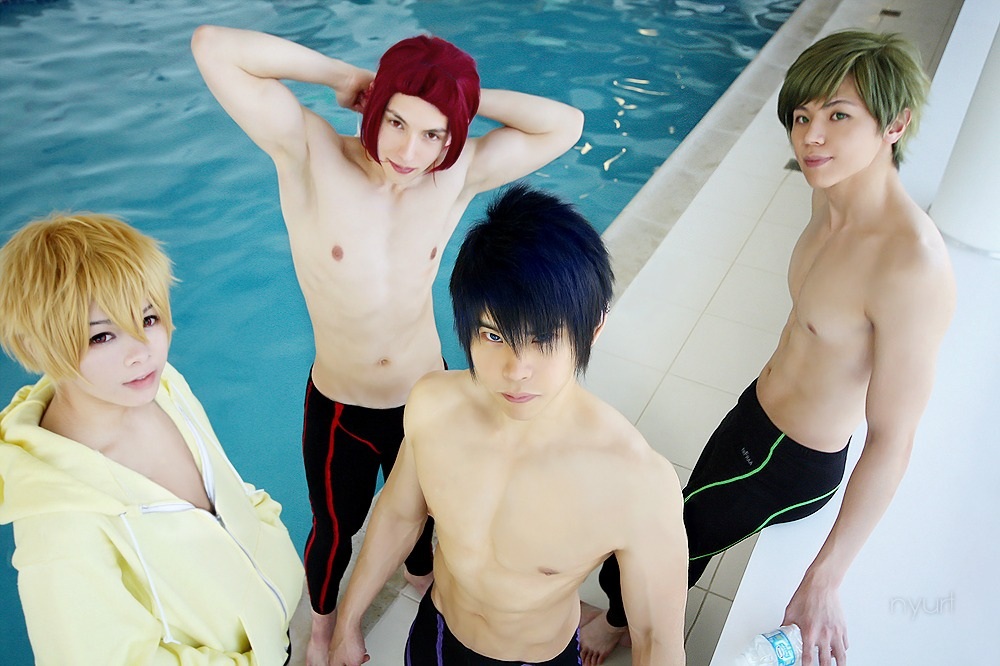 Gay Animes to Watch This Season: Free! Iwatobi Swim Club 