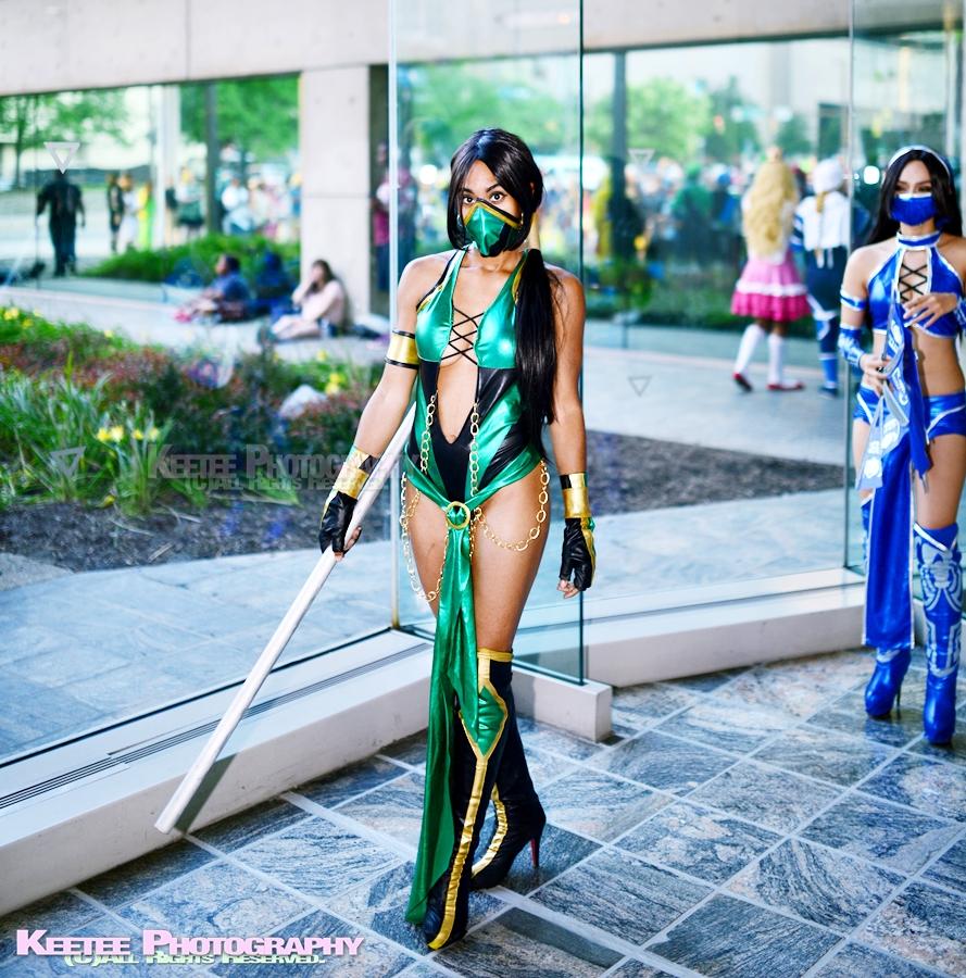 Jade cosplay. Jade mk9 Cosplay. Джейд мортал комбат. Джейд косплей. Костюм Джейд.