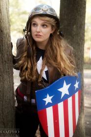 Captain America from Marvel Comics worn by Stella Rogers