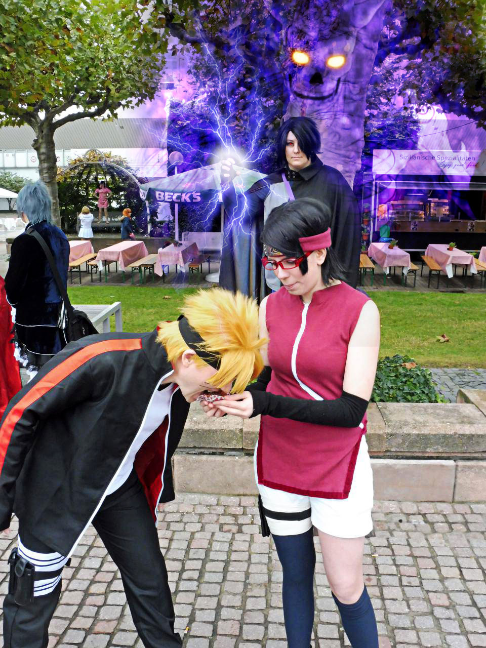 Photo of Sakubane <b>cosplaying</b> Sarada Uchiha (Boruto: <b>Naruto</b> Next Generations...