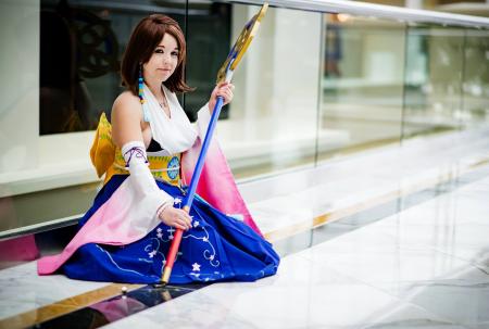 Yuna from Final Fantasy X worn by Multiverse Cosplay