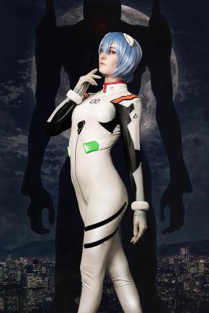 Rei Ayanami from Neon Genesis Evangelion worn by Flare