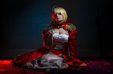 Nero Claudius from Fate/Extella worn by Black Rose Cosplay