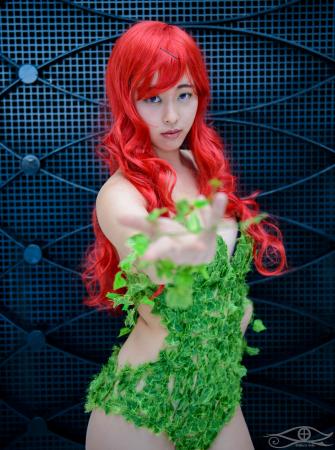 Poison Ivy from DC Comics worn by June Marquess