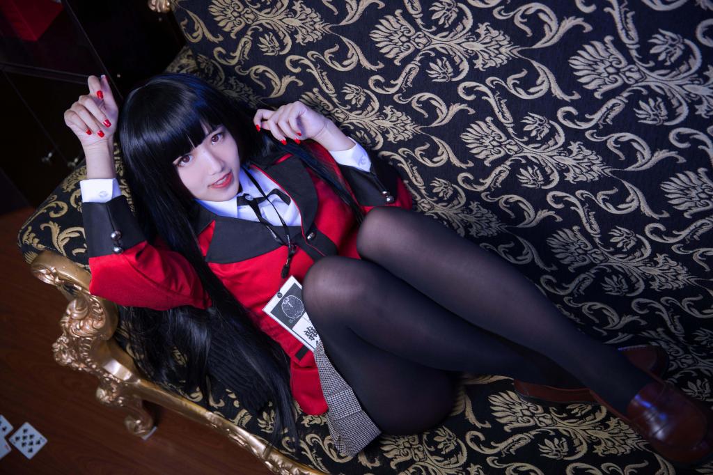 Yumeko Jabami cosplay by Xenon, photo by me : r/Kakegurui